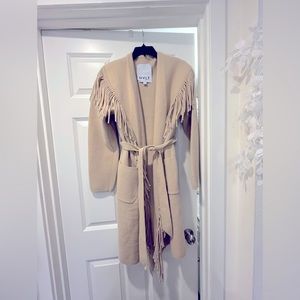 NVLT Fringed Coatigan